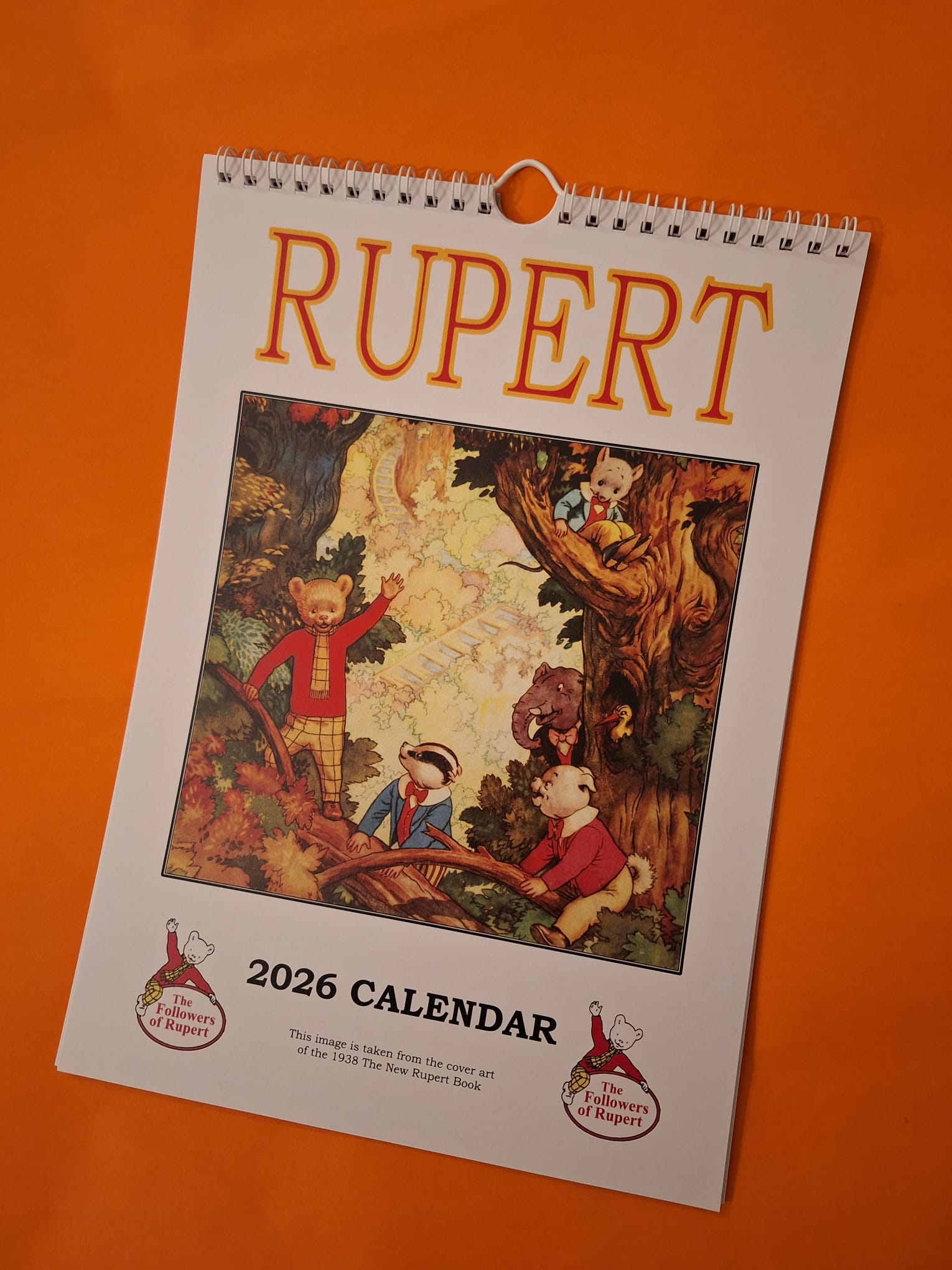 2021 Calendar front page